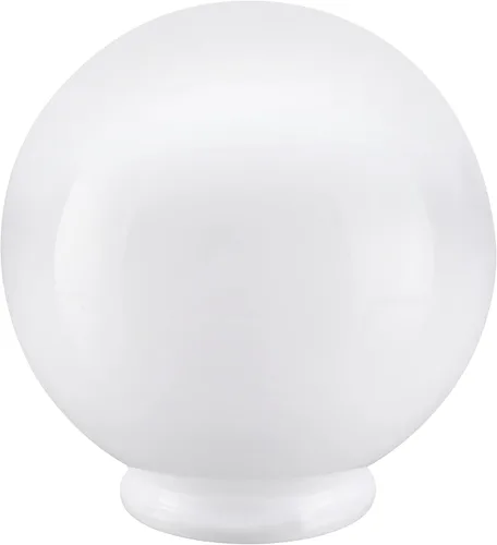 Miniatura 14 de Aspen Creative 28001-60-41, Globo de lámpara de poste de 6" de acrílico transparente de repuesto con cuello de 3-3/4