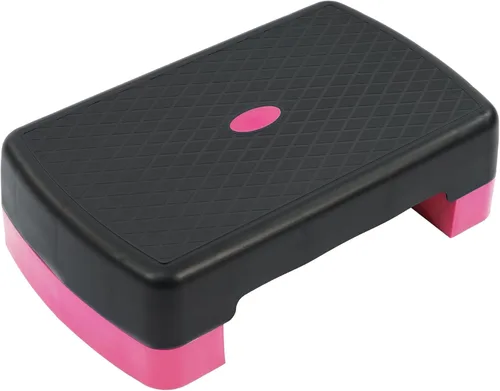 Miniatura 9 de Fitvids Aerobic Step Platform Trainer with Adjustable 2-Level Risers, 400 Pound Weight Capacity – Non-Slip Exercise Stepper for Cardio, Strength