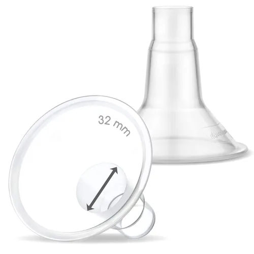 Miniatura 64 de Maymom MyFit - Protector de pecho grande con diseño de dos piezas de 1.102 in para extractores de leche Medela; ideal para brasier manos libres;