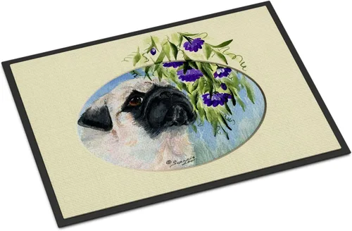 Miniatura 108 de Caroline's Treasures SS8220MAT - Felpudo afgano de 18 x 27 pulgadas, para interiores y exteriores, para entrada, antideslizante, lavable, de pelo
