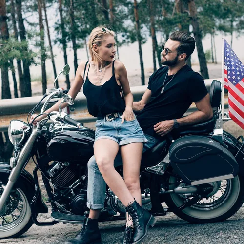 Miniatura 6 de Bandera de Estados Unidos de 12 x 18 pulgadas, bandera patriótica pequeña de Estados Unidos cosida con 50 estrellas para motocicleta, yate, barco