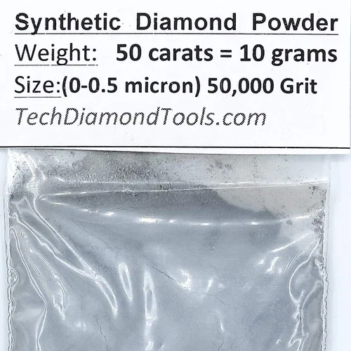 Miniatura 27 de TechDiamondTools Polvo de diamante para pulir vidrio, cuarzo, mármol, piedra, piedra, parabrisas, travertino, grano 14,000, grano 14,000, 0-1
