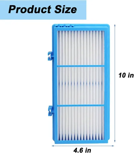 Miniatura 6 de Filtro de repuesto para Holmes Aer1 Series, piezas de repuesto # HAPF300AH-U4R, HAP242-NUC (4 filtros de repuesto + 8 prefiltros de refuerzo)