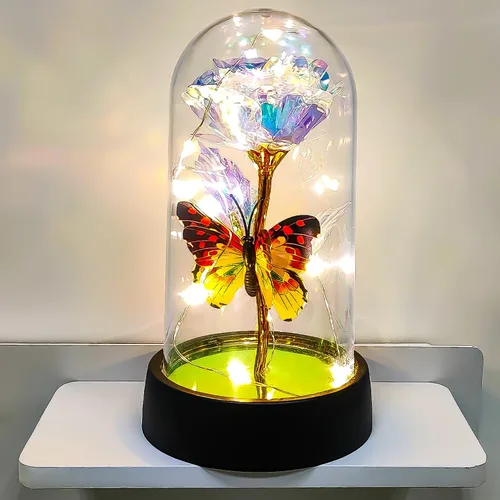 Miniatura 16 de Rosa Eterna para el Día de la Madre, Ideas de Flores para el Día de la Madre, Regalos de Flores para Mamá y Esposa del Día de la Madre de Hija