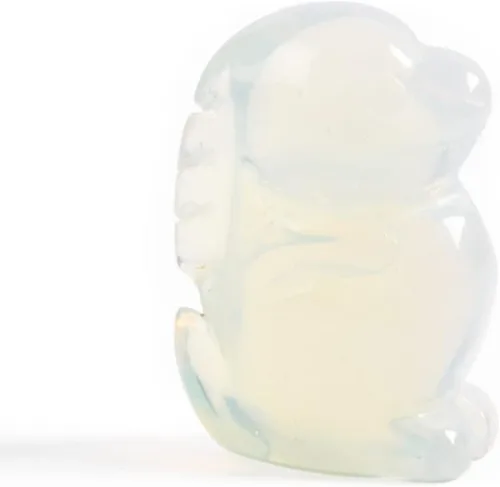 Miniatura 7 de YGLINE Figuras de dinosaurio para bebé, piedras de cristal, piedras preciosas talladas a mano, estatua de cristal curativo, tallas de animales