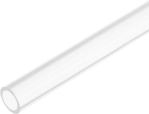 Miniatura 21 de MECCANIXITY Tubo acrílico rígido redondo tubo transparente 0.236 in ID 0.315 in OD 12.008 in longitud para lámparas y linternas, sistema