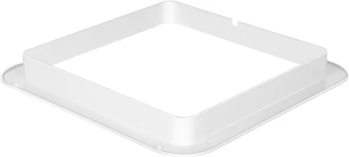 Miniatura 6 de Kit de ventilador reversible Livpow para techo de RV de 12V, 35.6 cm x 35.6 cm, tapa manual de elevación negra
