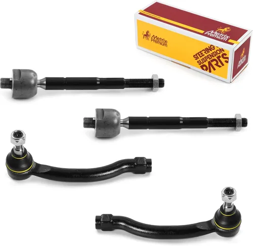 Miniatura 86 de Metrix Premium Chassis Parts - Juego de 4 barras de acoplamiento interior y exterior para Audi A3 15-16, Seat Leon 06-20 (México), 09-17 Volkswagen