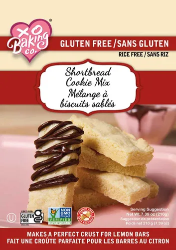 Miniatura 10 de XO Baking Co. Mezcla de galletas gourmet con chispas de chocolate sin gluten; sin OGM, Kosher; sin arroz; sin lácteos; sin maní; sin conservantes