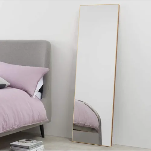 Miniatura 29 de KIAYACI - Espejo para pared de cuerpo completo, espejo para dormitorio o vestidor, se puede colocar de pie, colgado o apoyado contra la pared