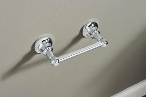 Miniatura 3 de Moen Vale DN4408CH - Soporte de papel higiénico giratorio de doble poste cromado, soporte de papel higiénico montado en la pared Cromo