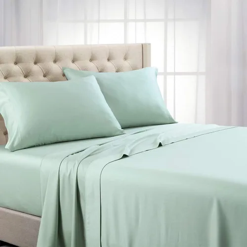 Miniatura 6 de Royal Hotel ABRIPEDIC - Juego de sábanas de Tencel, tela suave y natural pura, 100% tejido Tencel Lyocell Gris