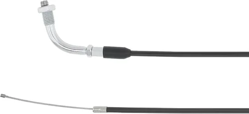 Miniatura 6 de Windance Cable del acelerador de repuesto de motocicleta de alto rendimiento, 74.8 in, cable de acelerador de carburador deslizante plano ajustable