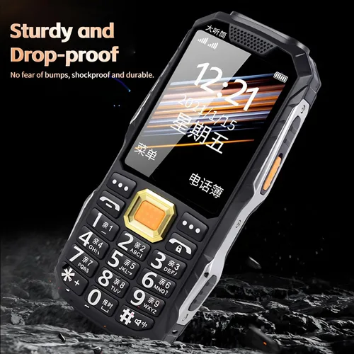 Miniatura 3 de Teléfonos celulares para personas mayores Dual SIM Dual Standby, 32 + 32M teléfono desbloqueado GSM teléfonos celulares para personas mayores