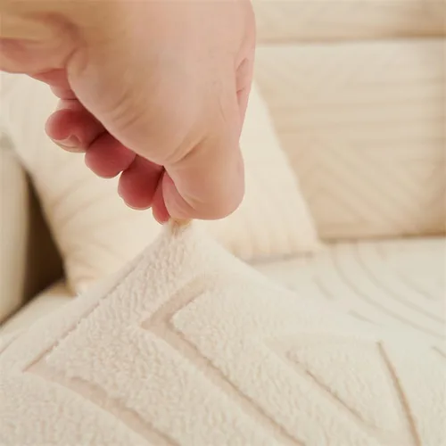 Miniatura 5 de INFLAG Fundas de sofá en forma de L, fundas de sofá mágicas, funda de sofá chaise lounge, funda elástica con banda elástica, protector de muebles