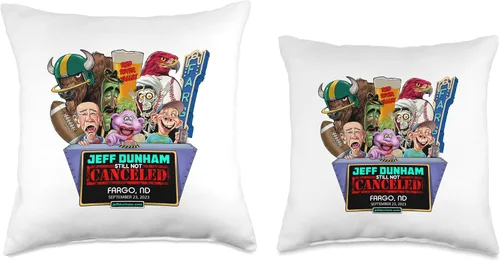 Miniatura 3 de JEFF DUNHAM Fargo, ND (2023) - Almohada (16 x 16 pulgadas), multicolor