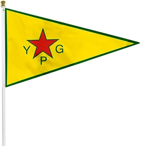 Fyon Unidades de protección del pueblo YPG; bandera oficial del ala armada del Comité Supremo Kurdo 3x5ft