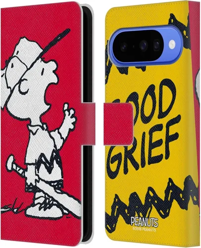 Miniatura 48 de Head Case Designs Officially Licensed Peanuts Snoopy & Woodstock 2 Halfs and Laughs Leather Wallet Case Compatible with Google Pixel 8 Snoopy