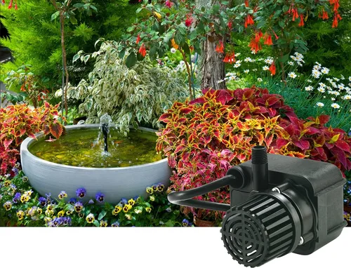 Miniatura 5 de Little Giant PE-1F-PW Bomba sumergible de fuente de accionamiento directo de 115 voltios, 1125 HP, 170 GPH con cable de 15 pies, color negro, 566608