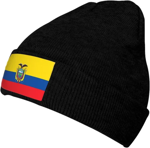 Miniatura 23 de Gorro de punto nacional para invierno y otoño, gorros para hombres y mujeres, gorro cálido con puños, gorro de esquí suave unisex