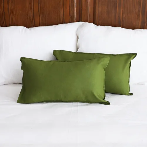 Miniatura 13 de Simple&Opulence - Fundas de almohada lumbar de lino 12x20 pulgadas, juego de 2, mezcla de lino y algodón, rectangulares, decorativas, para sofá
