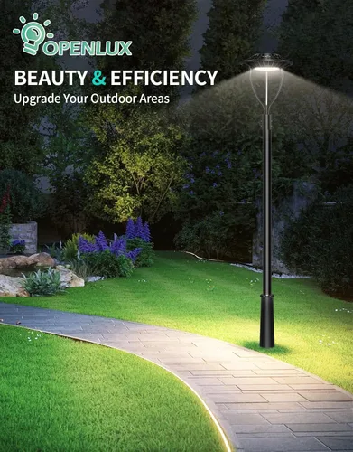 Miniatura 6 de Luz LED para poste superior, certificación ETL, 80 W, 64 W, 48 W, ajustable, 3 CCT, luces de poste para exteriores ajustables con fotocélula IP65