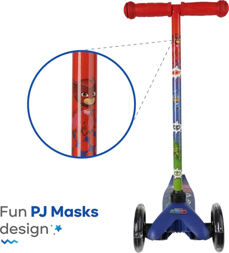 Miniatura 7 de Self Balancing Kick Scooter with Light Up Wheels, Extra Wide Deck, 3 Wheel Platform, Foot Activated Brake, 75 lbs Limit, Kids & Toddlers Girls or