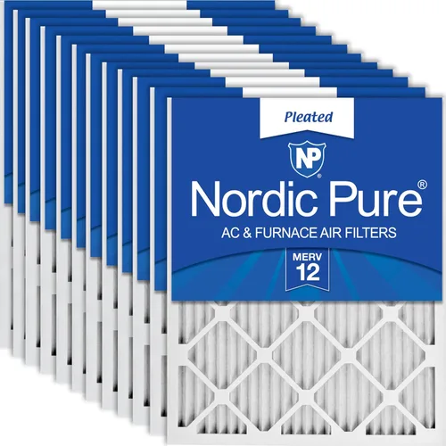 Miniatura 23 de Nordic Pure Filtros de aire para horno MERV 6 de 18 x 25 x 1 pulgadas (tamaño real: 17 1/2 x 24 1/2 x 3/4), color verde poliéster MERV 6, reduce