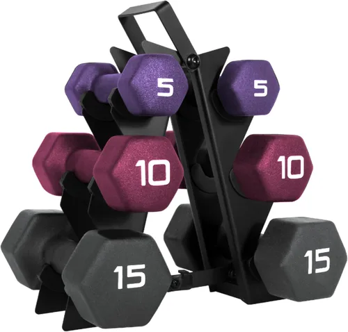 Miniatura 15 de CAP Barbell Neoprene Dumbbell Weights Pairs & Sets Color Series
