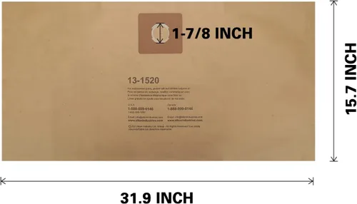 Miniatura 2 de Stanley 13-1520 Bolsa de filtro desechable para aspiradora húmeda o seca de 10 galones, paquete de 3