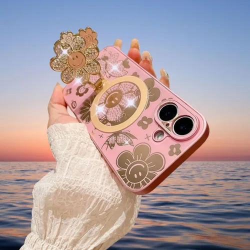 Miniatura 3 de Funda para Samsung Galaxy A16 5G para mujeres y niñas con correa colgante para teléfono [Compatible con Magsafe] [Protector de lente de cámara]