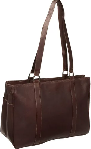 Miniatura 3 de Piel Leather Bolsa de compras mediana, Chocolate, Bolsa de compras mediana