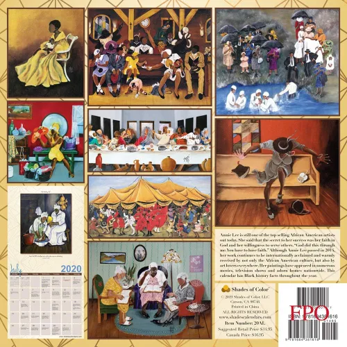 Miniatura 6 de Calendario 2020 El arte de Annie Lee