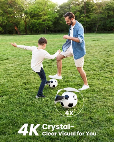 Miniatura 3 de Cámaras de seguridad 4K inalámbricas para exteriores, sin suscripción, sistema de cámaras de seguridad PTZ de 360°, concentrador de almacenamiento