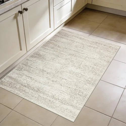 Miniatura 8 de Srugn Alfombras lavables de 2 x 3 pies para cocina, sala de estar, dormitorio, alfombra pequeña de pelo bajo antideslizante para entrada de baño
