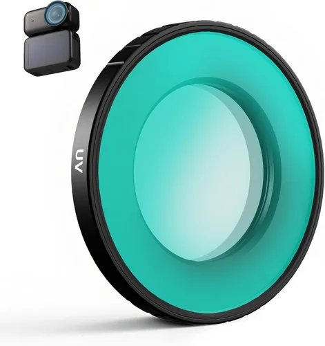 Miniatura 9 de Haoge Filtro de difusión negra de 1/4 para DJI Osmo Nano, filtro de lente de niebla cinematográfica de ensueño, filtro de vidrio óptico HD