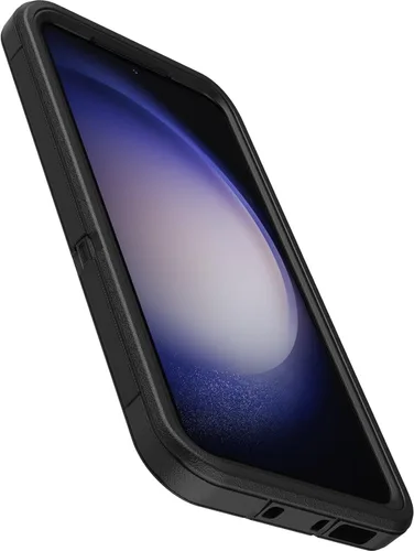 Miniatura 4 de OtterBox Galaxy S23 (Solo) - Funda Defender Series - Negra, Resistente y Duradera - con Protección de Puertos - Incluye Clip de Holster y Pata