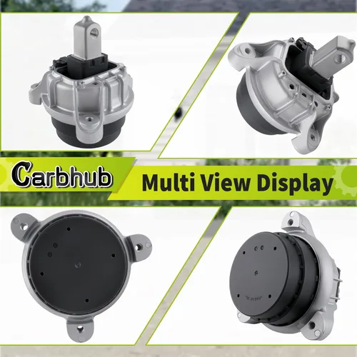 Miniatura 7 de Carbhub 22116786528 Soporte de motor izquierdo derecho para BMW 528i 535i 640i 740i Gran Coupe GT Base Sedan 3.0L 4.4L 6.0L 2010-2018 Soporte