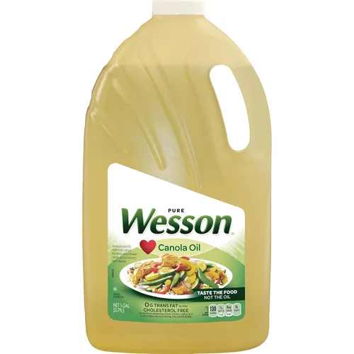 Paquete de 5 - Aceite de canola puro Wesson de 1 galón