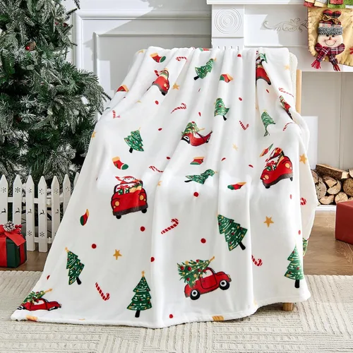 Miniatura 15 de Edenleaf Manta a cuadros rosa, manta de forro polar ultrasuave para sofá, cama y viajes, mantas de lujo para todas las estaciones, 50 x 60 pulgadas