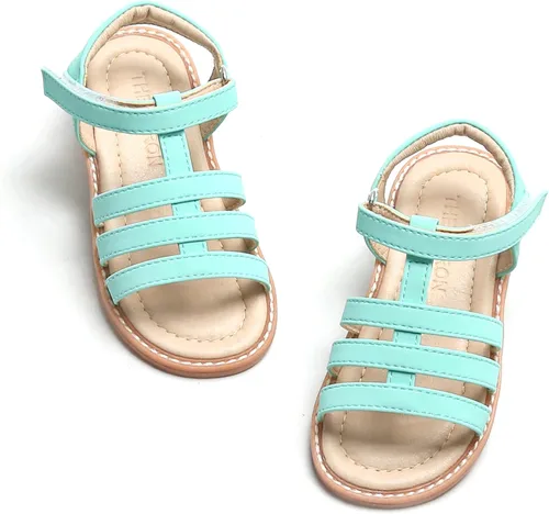 Miniatura 199 de THEE BRON Sandalias cómodas para niñas, zapatos para niños, sandalias rellenas