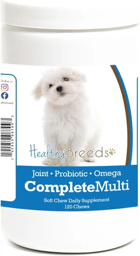 Miniatura 6 de Healthy Breeds Boxer todo en uno multivitamínico suave masticable 120