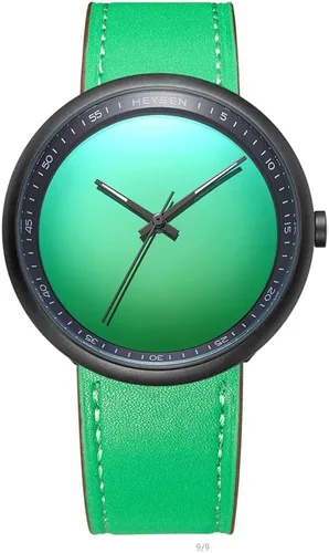 Miniatura 2 de HEYSEN Japanese Quartz Movement Watches for Women-Unisex Fashion Gifts Couples Watches-Avant-Garde INS Style Ultra-Thin Simple and Cool Waterproof