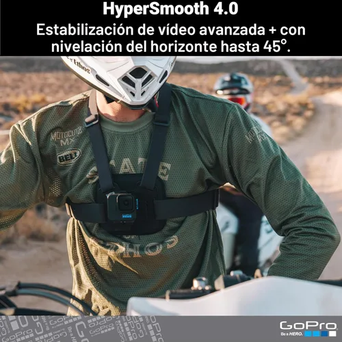 Miniatura 8 de GoPro HERO10 Black- Empaque de comercio electrónico - Cámara de acción impermeable con LCD frontal y pantallas traseras táctiles, video Ultra HD