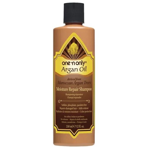 One n Only Champú reparador de humedad con aceite de argán y colágeno de acacia, 12 onzas