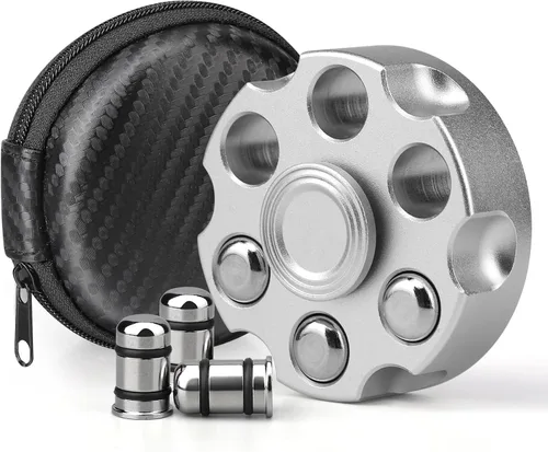 Miniatura 9 de Juguete giratorio deformable para niños y adultos, dispositivo de mano de metal para aliviar el estrés, suministros de regalo de fiesta