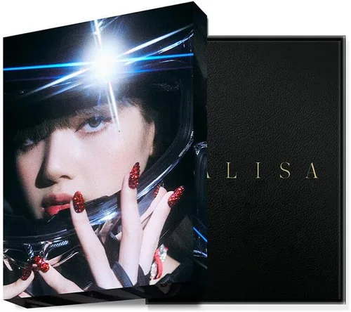 YG Ent. Lisa - LALISA [Photobook ver.] (Edición especial) Álbum+Regalo (Adhesivos decorativos,Tarjetas de fotos)