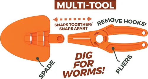 Miniatura 5 de Flambeau Outdoors - Kit de caja de aparejos de pesca Wild Bite