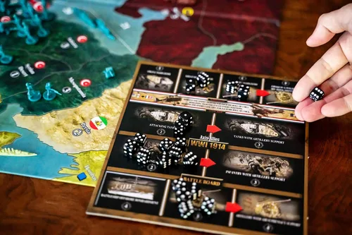 Miniatura 6 de Renegade Game Studios: Axis & Allies: WWI 1914 - Un juego de mesa de guerra estratégico para 2 a 8 jugadores, edades de 14 años en adelante, juego