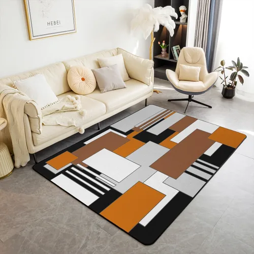 Miniatura 13 de Alfombra decorativa de fresa de 3 x 5 para niños, con estampado de frutas tropicales, para niños y niñas, alfombra con estampado de fresas dulces
